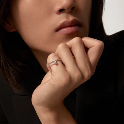 [Regalia jewelry]JUSTE RING 1.8MM SILVER DIAMONDS
