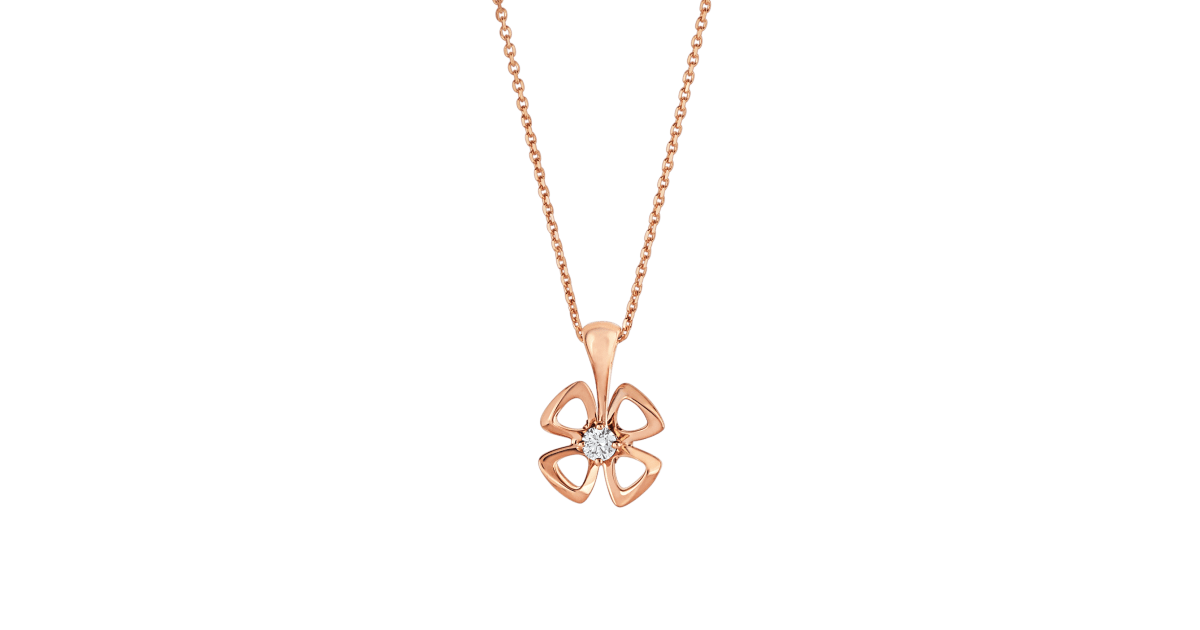 [Regalia jewelry]FIOREVER NECKLACE DIAMOND CENTER