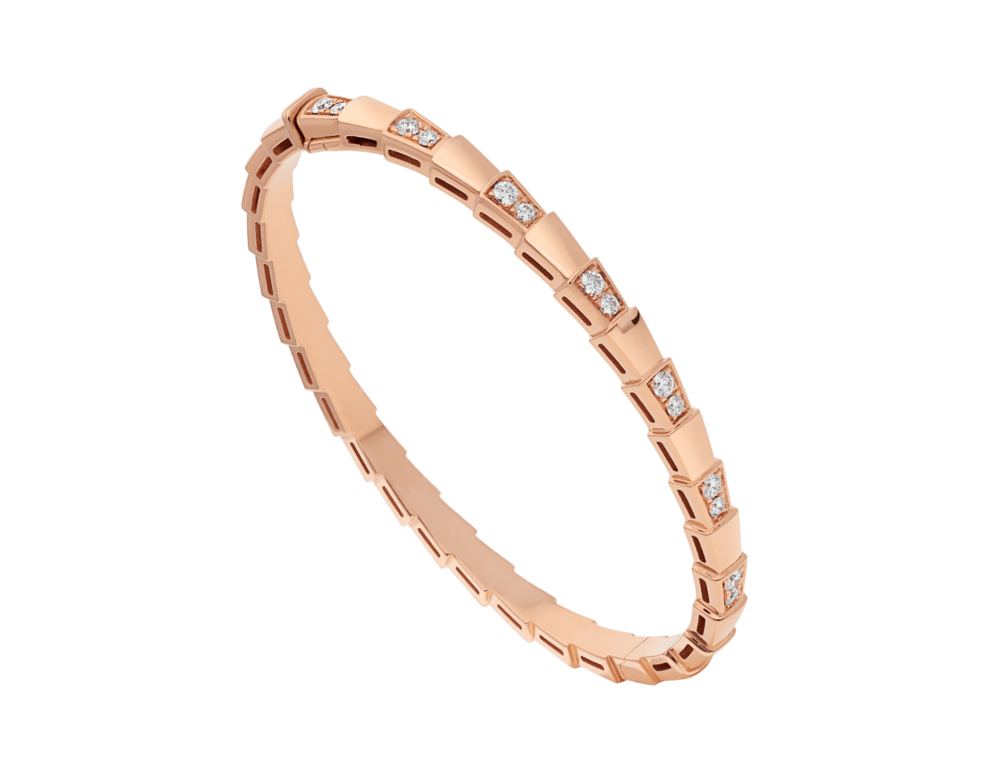 [Regalia jewelry]SERPENTI SMALL BRACELET PINK GOLD DIAMOND