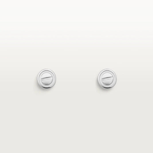 [Regalia jewelry]LOVE EARRINGS SILVER 10MM