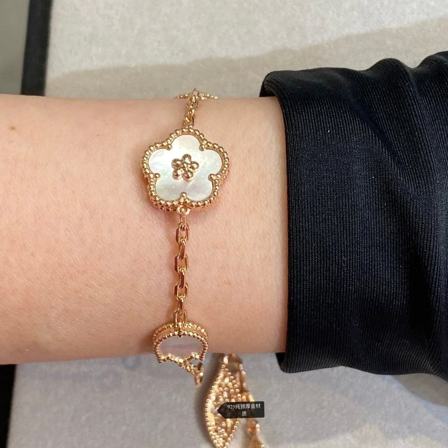 [Regalia jewelry]LUCKY SPRING 5 MOTIF BRACELET