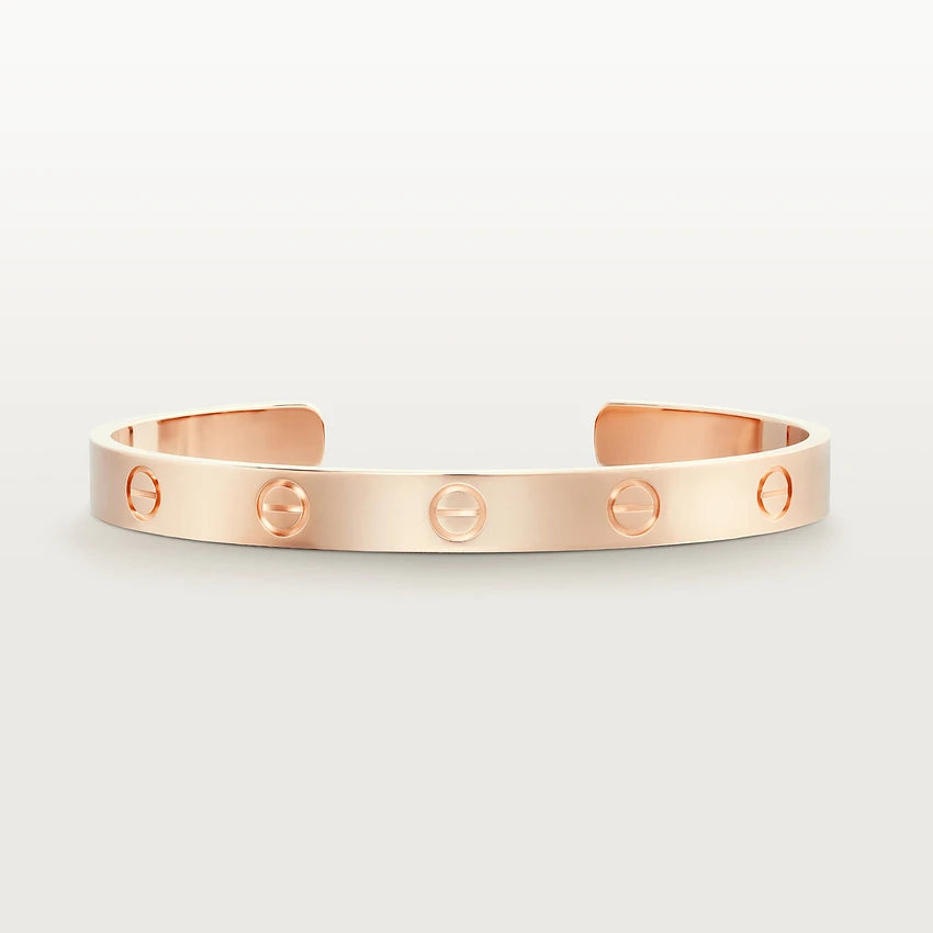 [Regalia jewelry]LOVE BRACELET 6.1MM OPEN CUFF