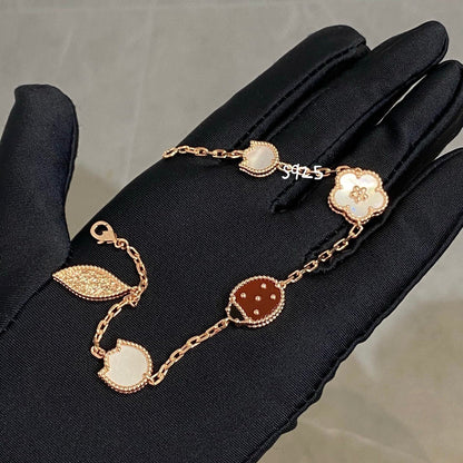 [Regalia jewelry]LUCKY SPRING 5 MOTIF BRACELET