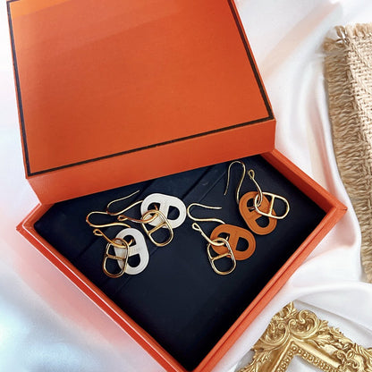 [Regalia jewelry]HM O'MAILLON GOLD EARRINGS