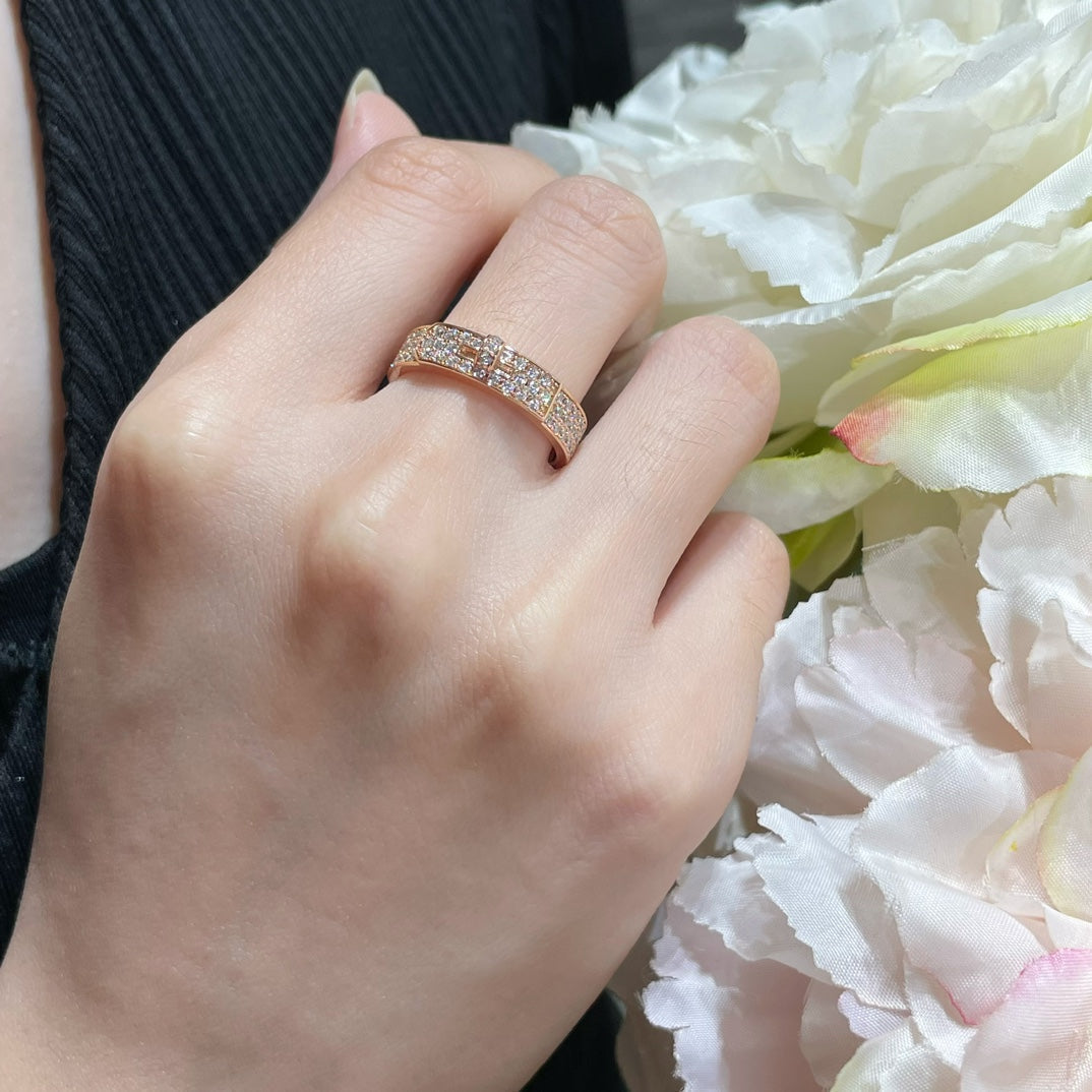 [Regalia jewelry]KELLY PINK GOLD DIAMOND RING
