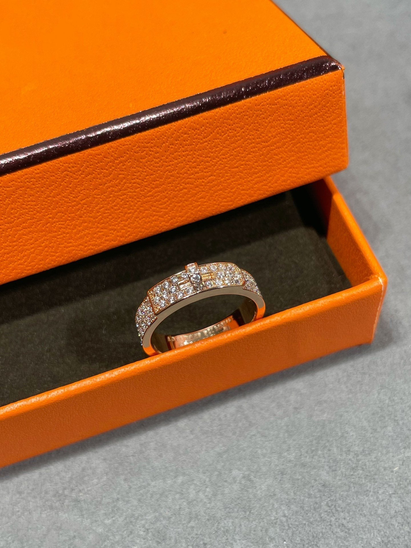 [Regalia jewelry]KELLY PINK GOLD DIAMOND RING
