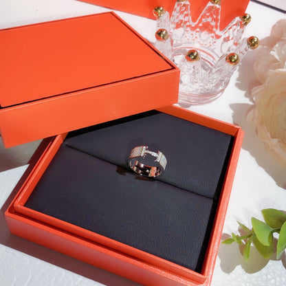 [Regalia jewelry]H RING FULL DIAMOND