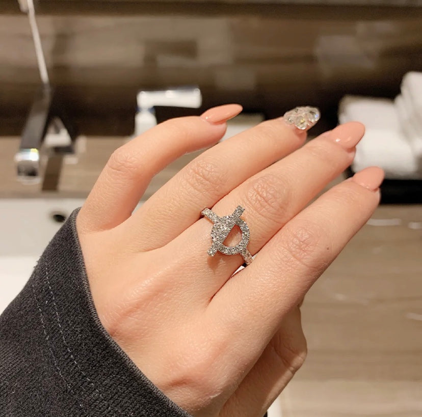 [Regalia jewelry]ECHAPPEE RING SILVER DIAMOND