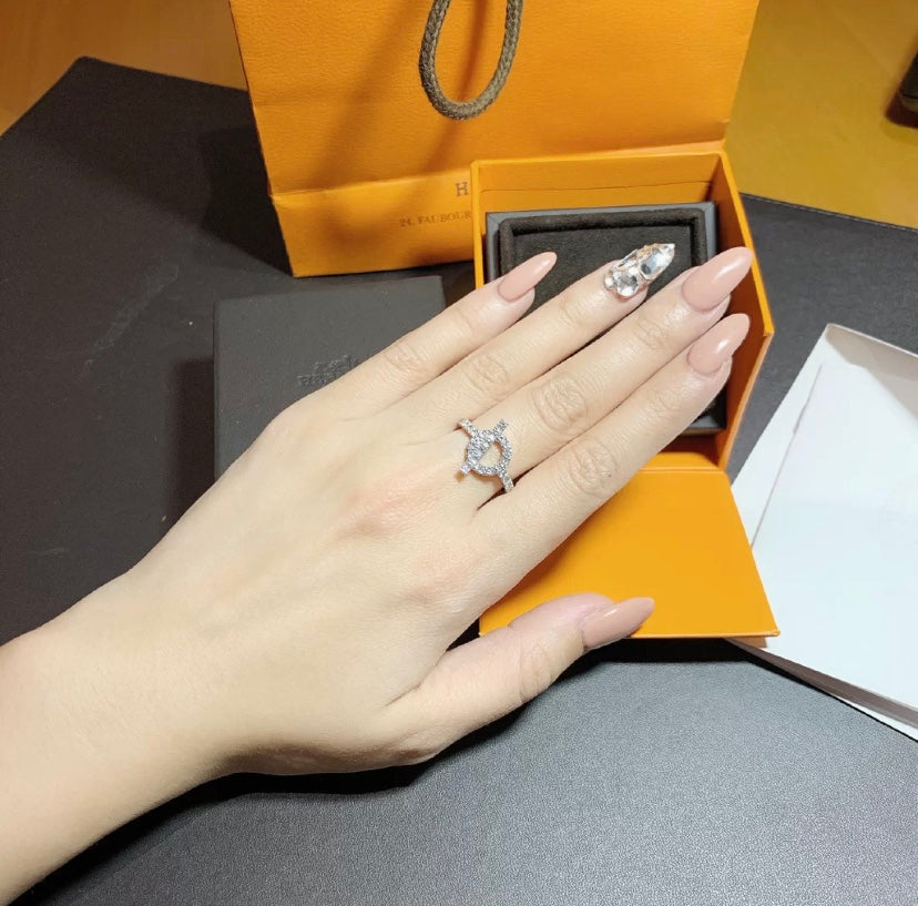 [Regalia jewelry]ECHAPPEE RING SILVER DIAMOND