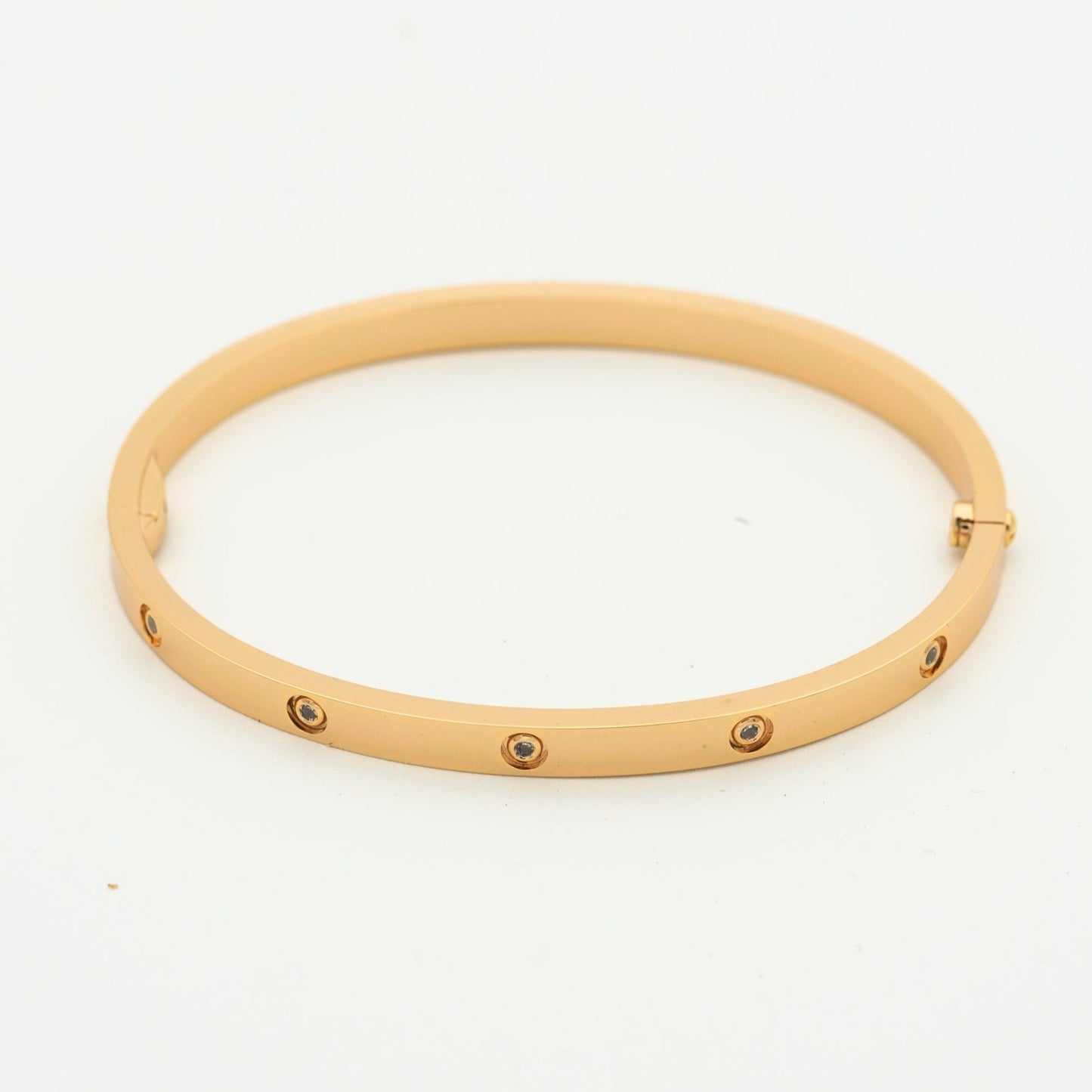 [Regalia jewelry]LOVE BRACELET 3.65MM 10 DIAMONDS