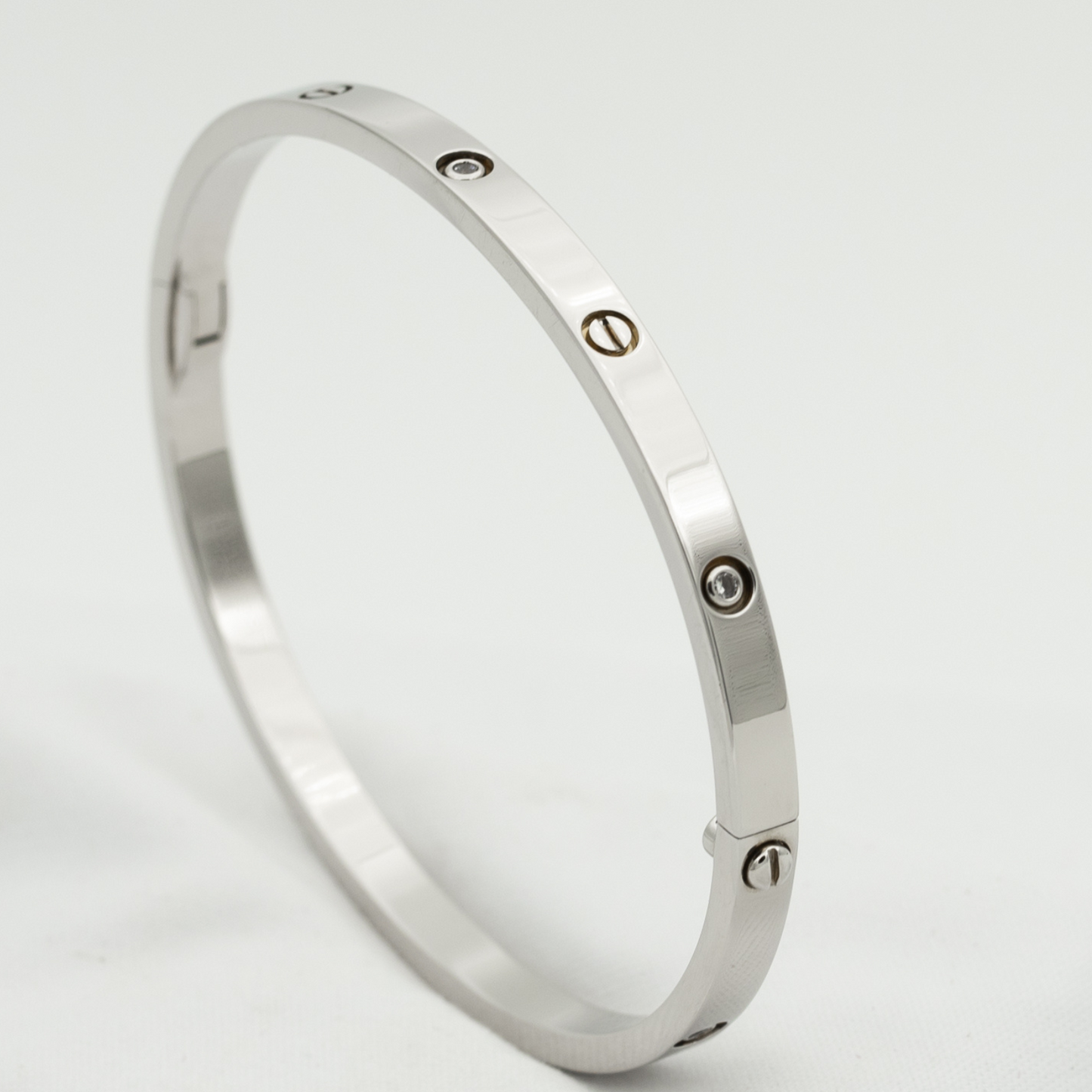 [Regalia jewelry]LOVE BRACELET 3.65MM 6 DIAMONDS