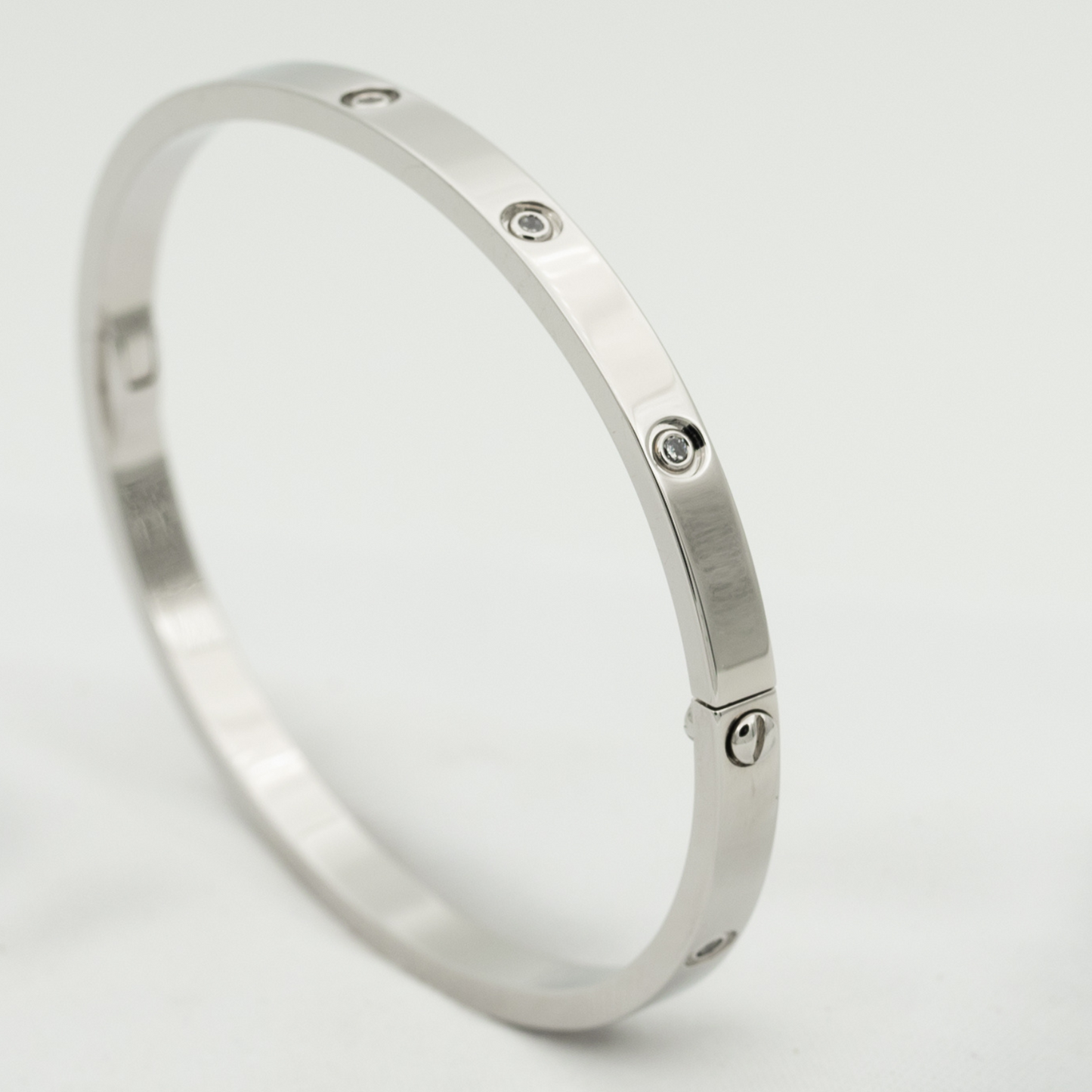 [Regalia jewelry]LOVE BRACELET 3.65MM 10 DIAMONDS