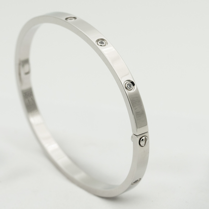 [Regalia jewelry]LOVE BRACELET 3.65MM 10 DIAMONDS
