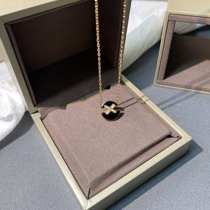 [Regalia jewelry]JEUX DE PINK GOLD DIAMOND NECKLACE