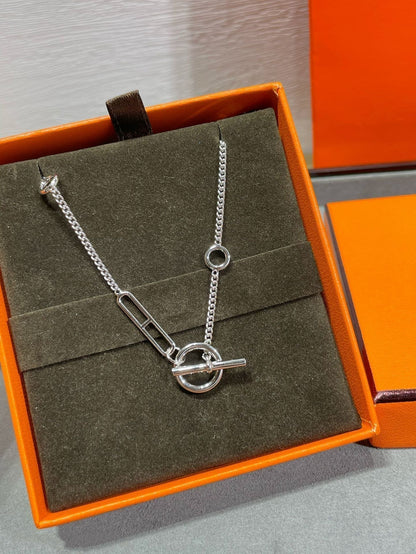 [Regalia jewelry]HM STERLING CHAINE D'ANCRE HEART