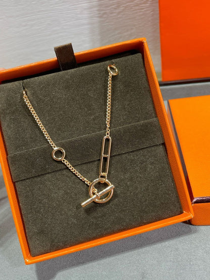 [Regalia jewelry]HM STERLING CHAINE D'ANCRE HEART
