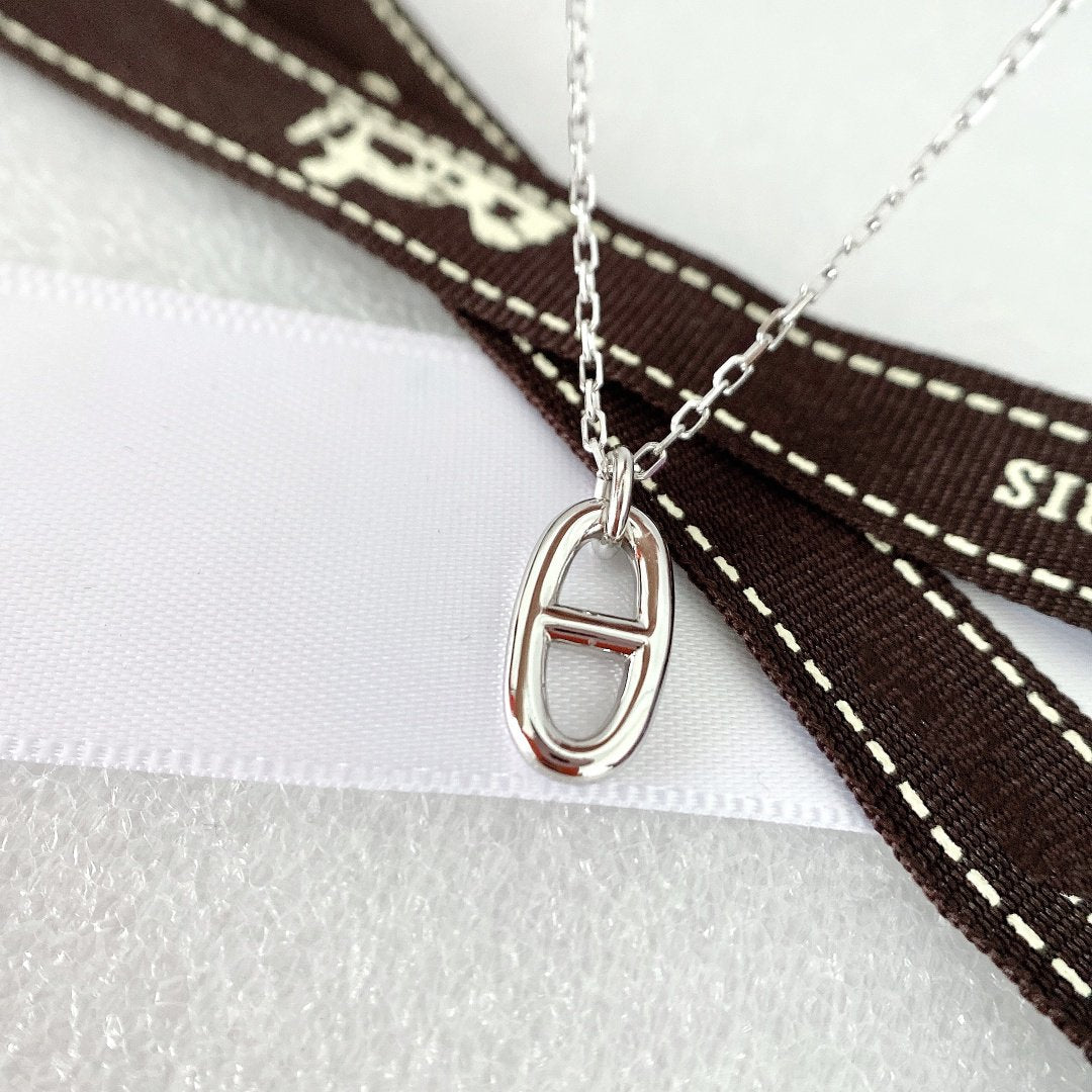 [Regalia jewelry]HM PIG NOSE NECKLACE