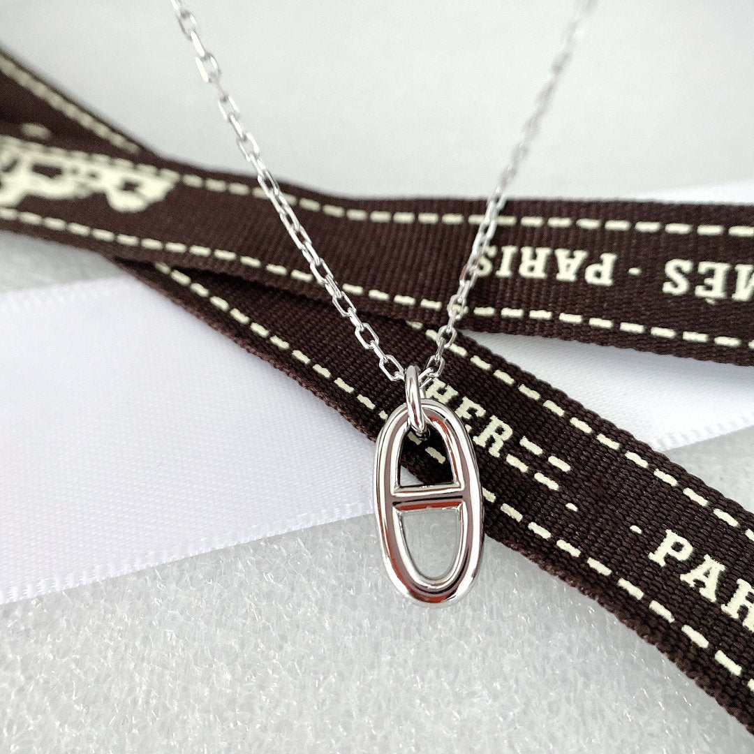 [Regalia jewelry]HM PIG NOSE NECKLACE