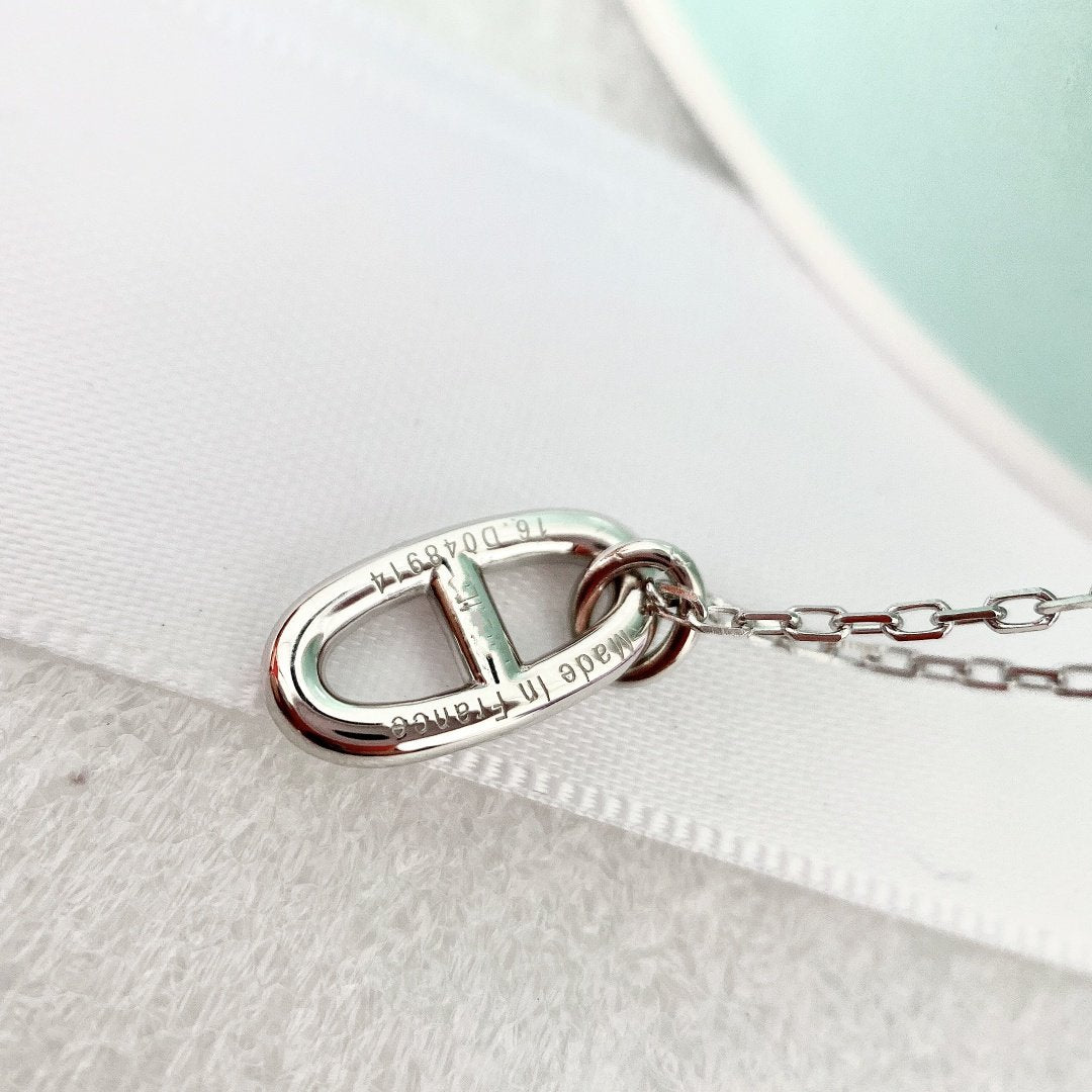 [Regalia jewelry]HM PIG NOSE NECKLACE