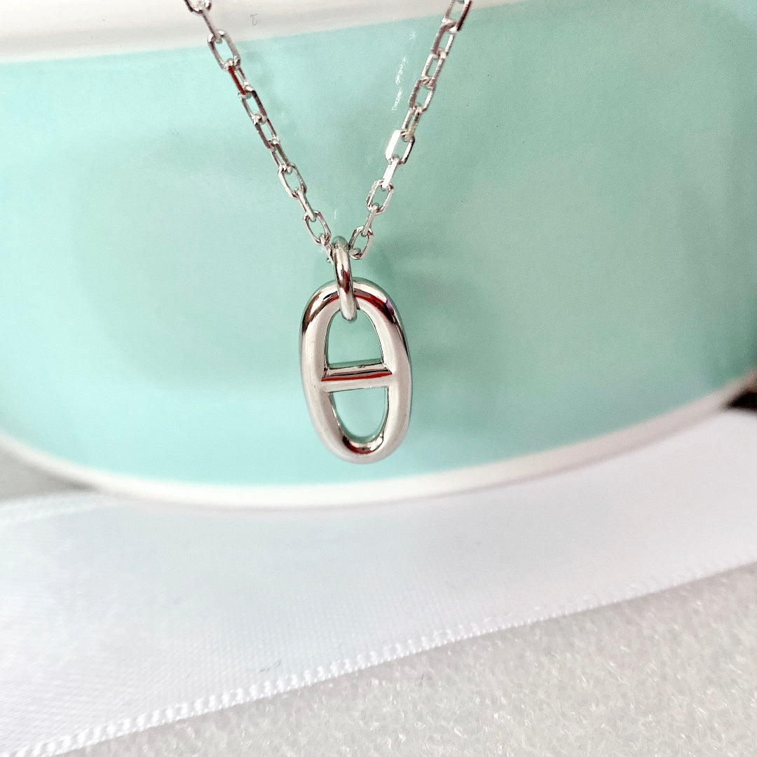 [Regalia jewelry]HM PIG NOSE NECKLACE