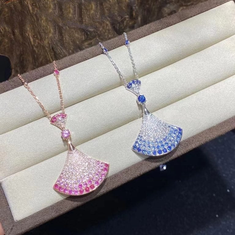[Regalia jewelry]DREAM NECKLACK DIAMOND PINK GOLD
