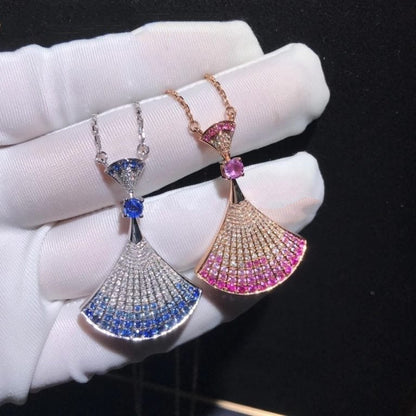 [Regalia jewelry]DREAM NECKLACK DIAMOND PINK GOLD