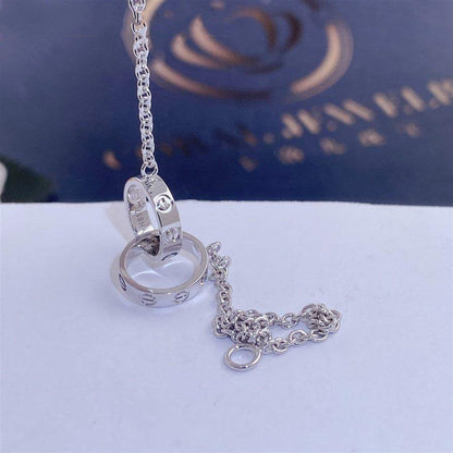 [Regalia jewelry]LOVE BRACELET DOUBLE RING