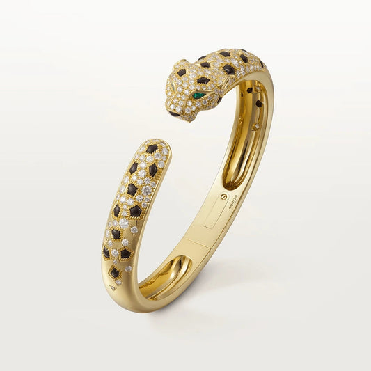 [Regalia jewelry]PANTHERE BIG BRACELET DIAMONDS