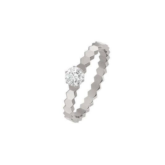 [Regalia jewelry]BEE LOVE RING SILVER 1 DIAMOND