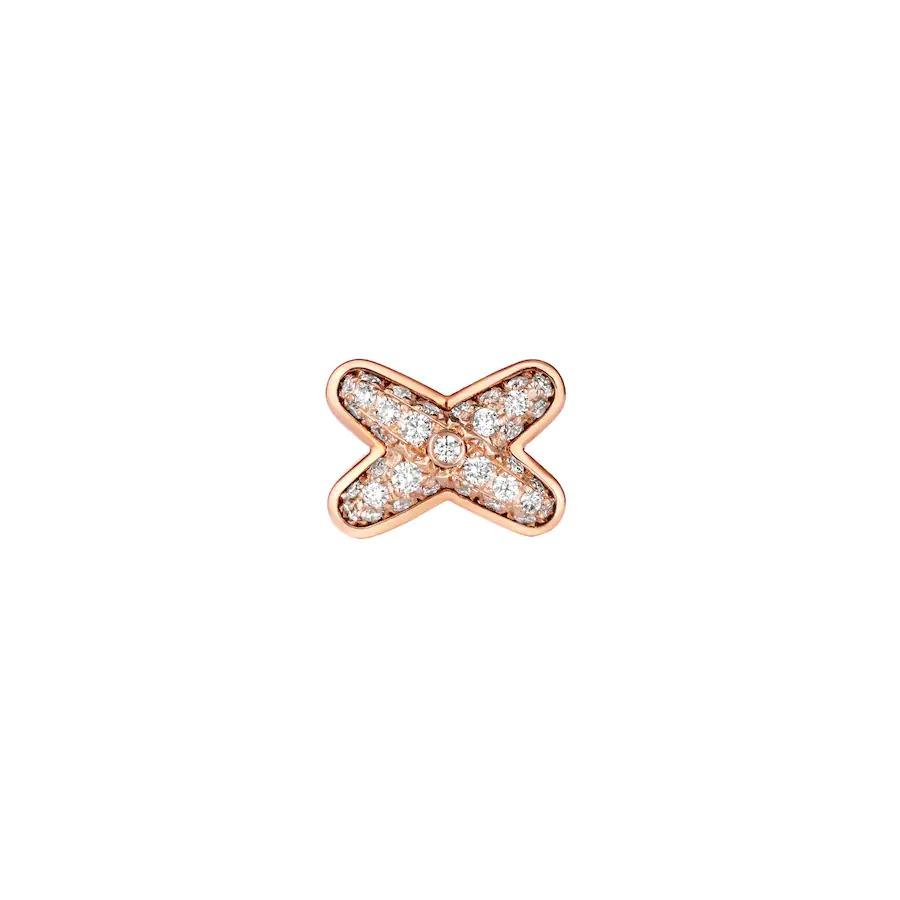 [Regalia jewelry]JEUX DE PINK GOLD DIAMOND EARRINGS