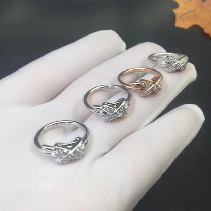 [Regalia jewelry]JEUX DE SILVER DIAMOND RING
