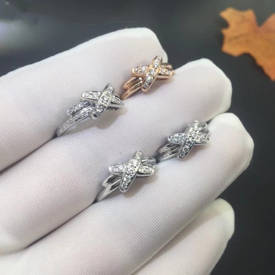 [Regalia jewelry]JEUX DE SILVER DIAMOND RING