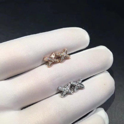 [Regalia jewelry]JEUX DE DIAMOND EARRINGS