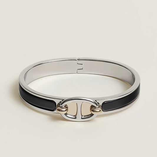 [Regalia jewelry]CLIC CHAINE SILVER BRACELET