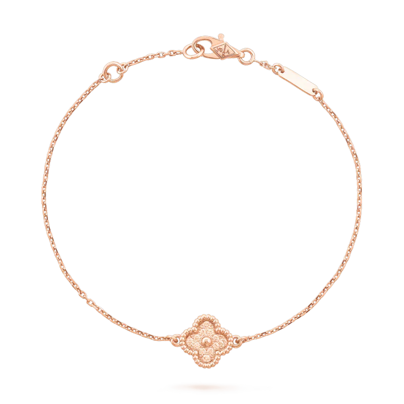 [Regalia jewelry]CLOVER SINGLE FLOWER BRACELET