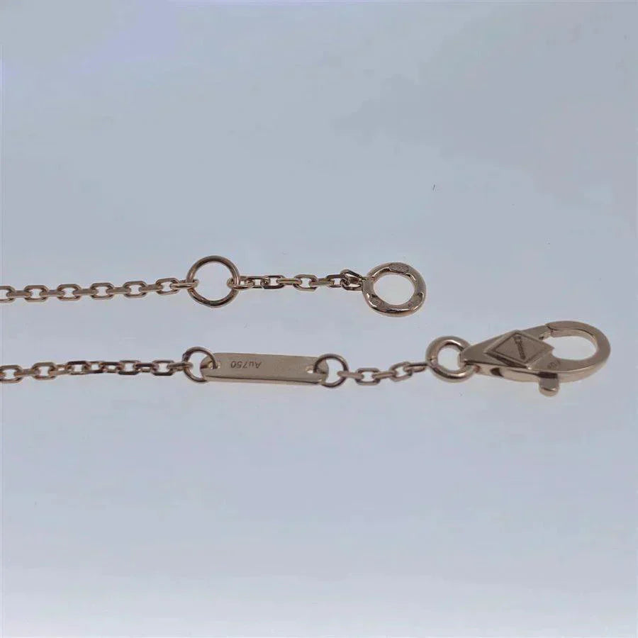 [Regalia jewelry]CLOVER WHITE MOP SINGLE FLOWER BRACELET