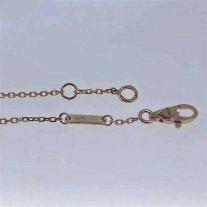 [Regalia jewelry]CLOVER WHITE MOP SINGLE FLOWER BRACELET