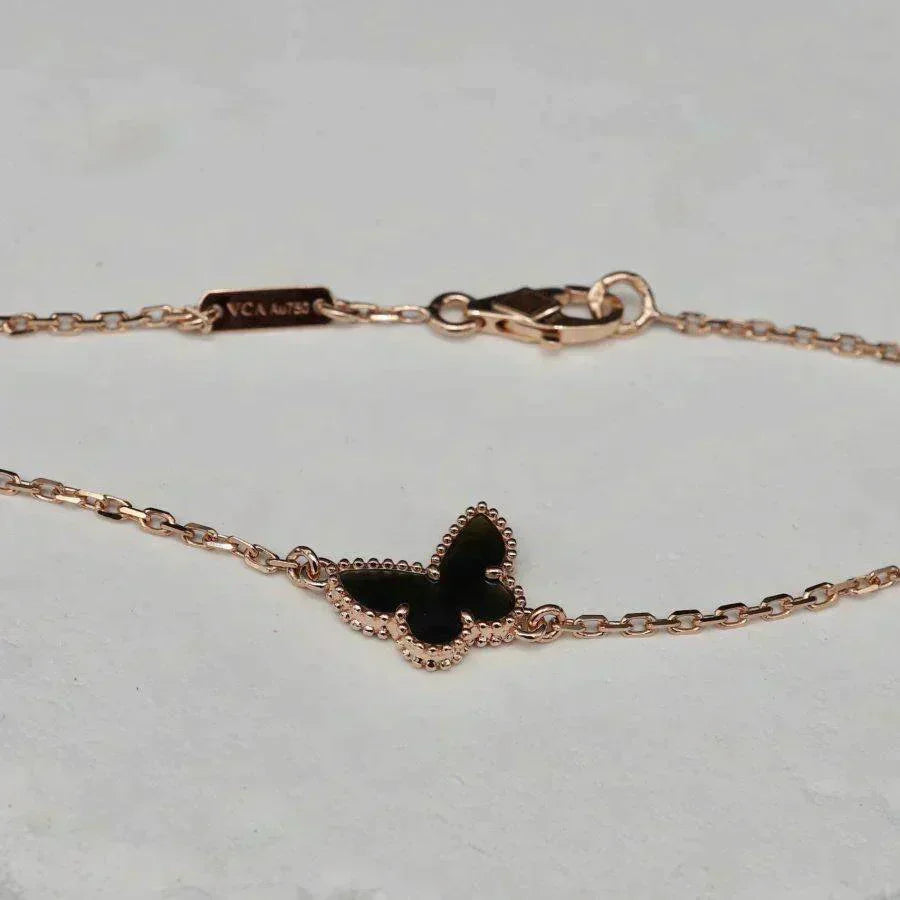 [Regalia jewelry]BUTTERFLY ONYX  BUTTERFLY BRACELET