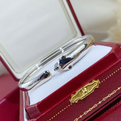 [Regalia jewelry]PANTHERE SILVER OPEN BRACELET
